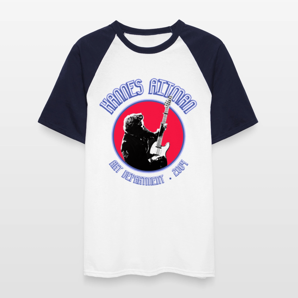 Retro T-Shirt - white/navy