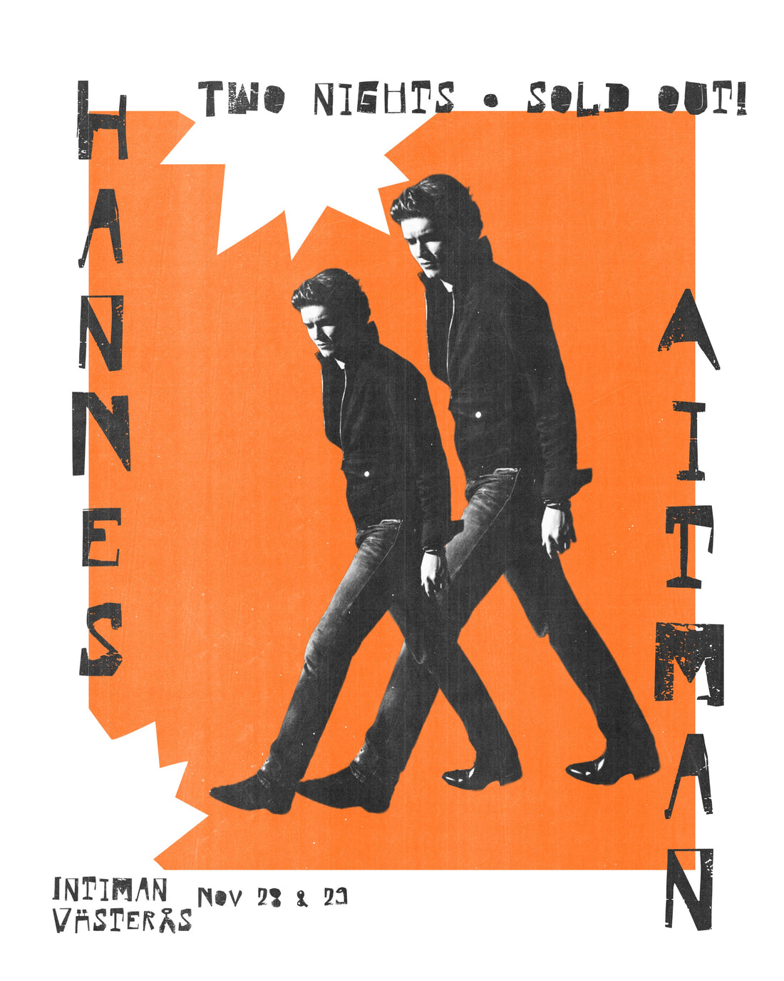 Aitman set to end the “Weak Point Tour” with two nights in Västerås