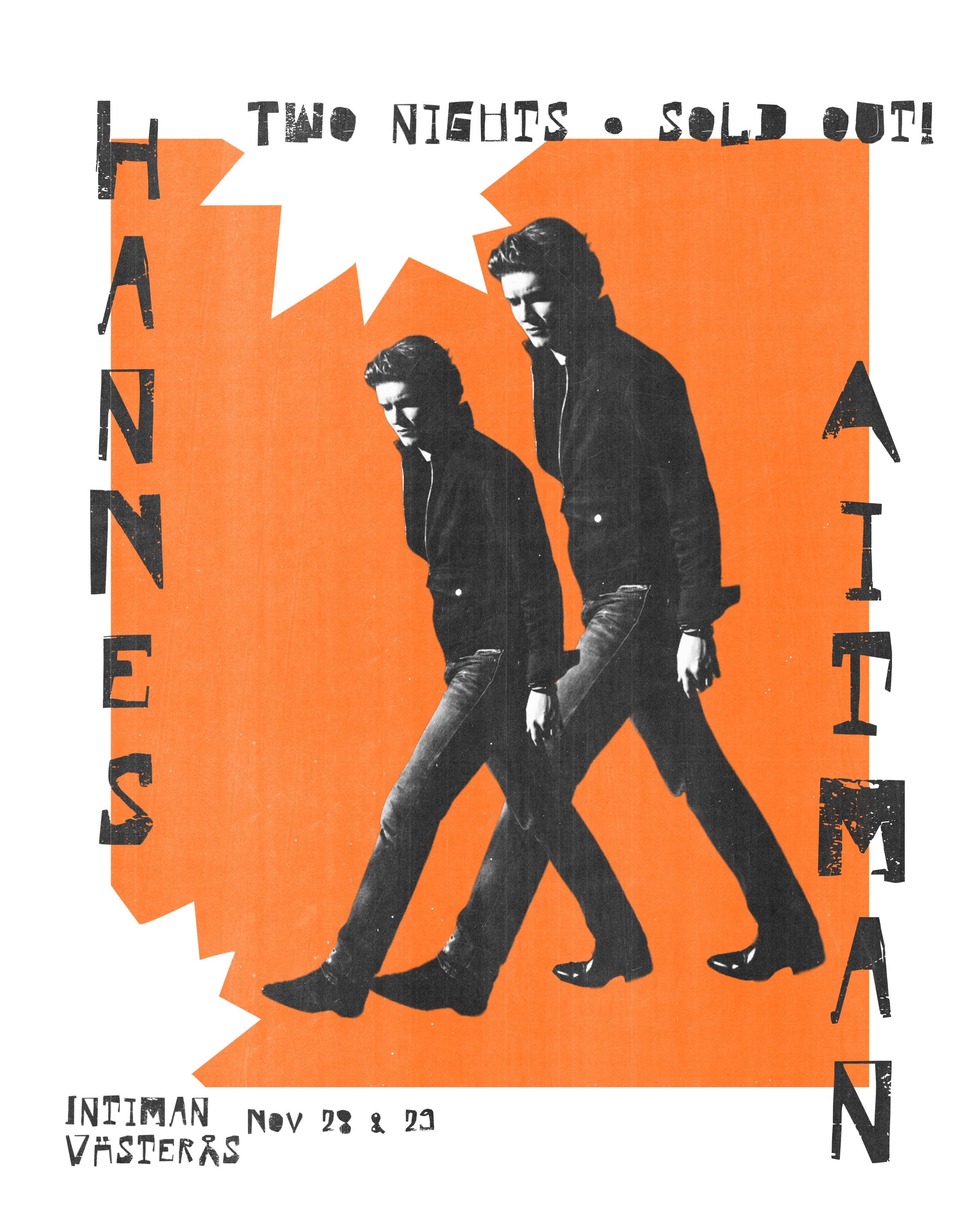 Aitman set to end the “Weak Point Tour” with two nights in Västerås