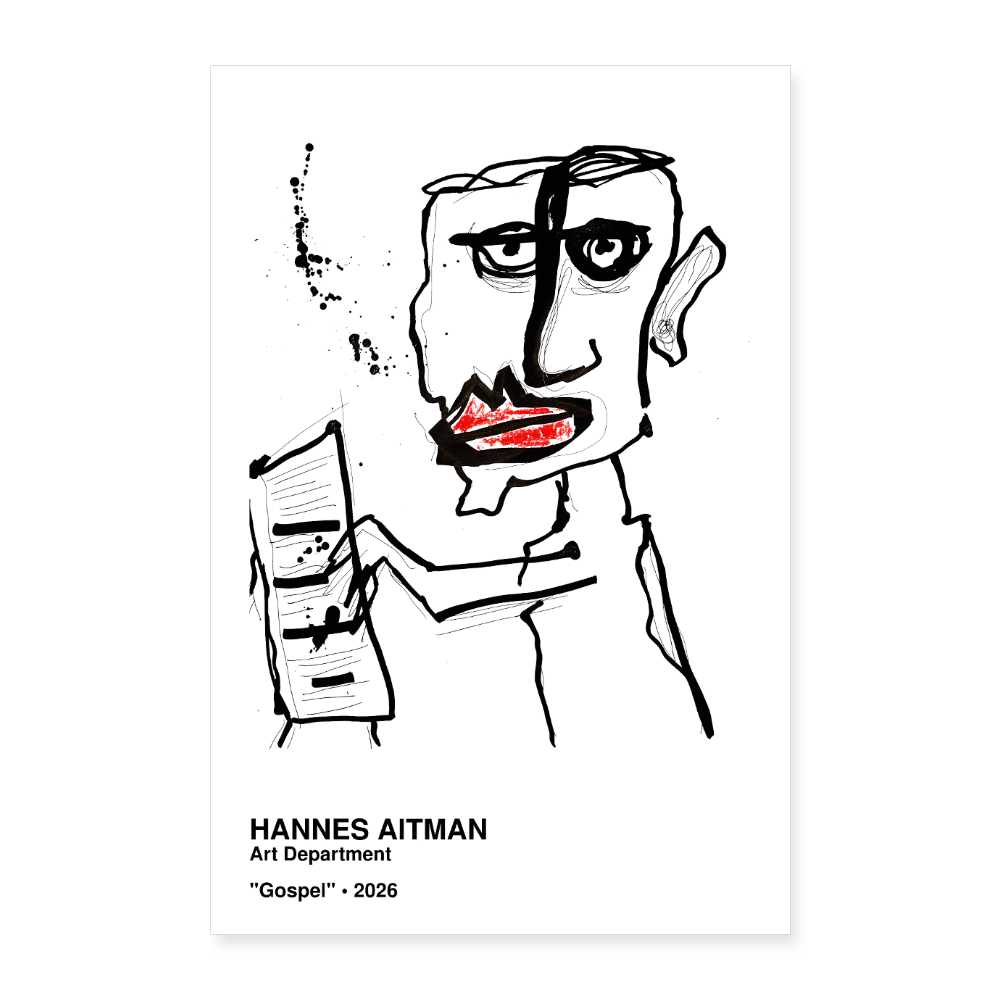 Gospel, poster(40x60 cm) - white