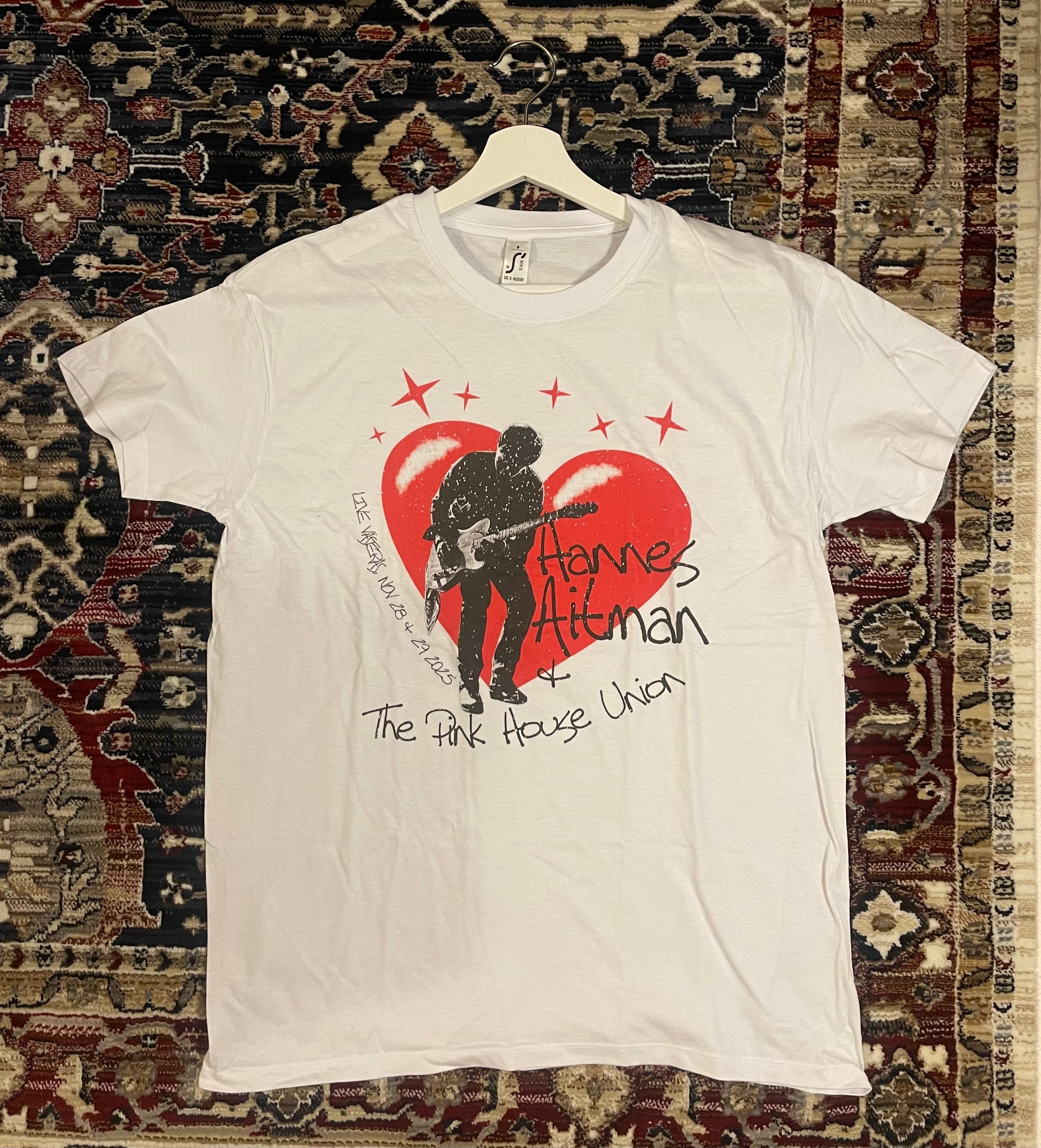 (5 LEFT) Hannes Aitman & The Pink House Union (Live in Västerås) T-shirt